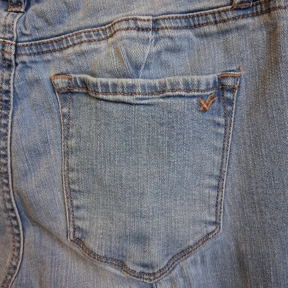 William Rast Crop‎ Flare 2 Tone Uneven Hem Jeans Pre-Owned 27